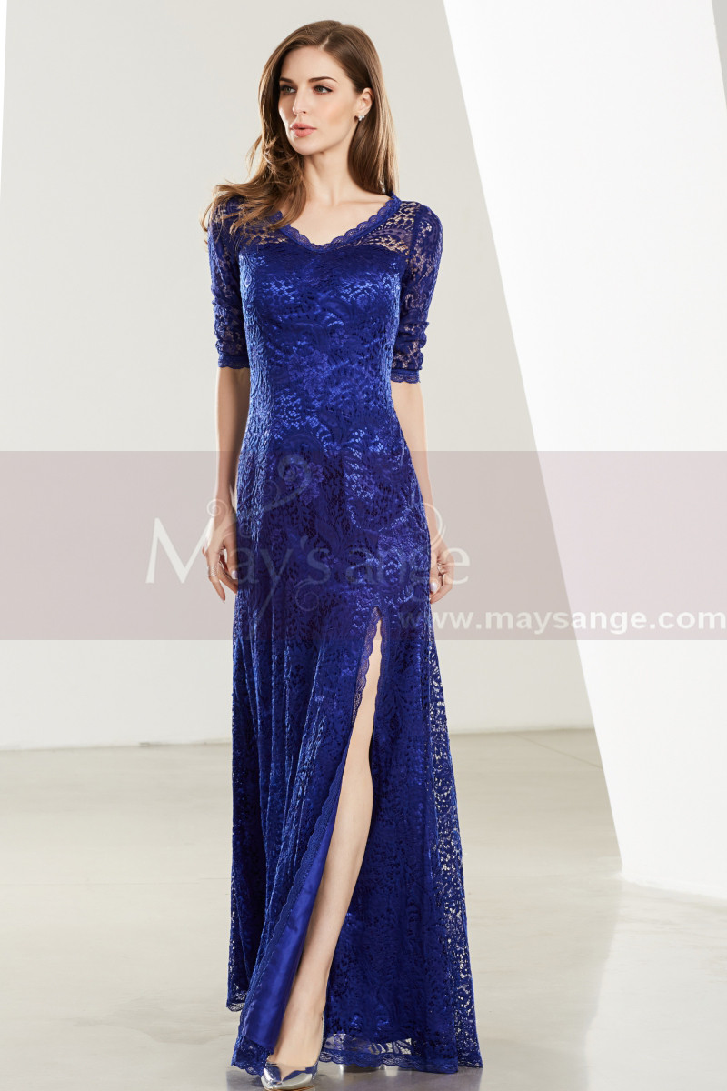 lace formal gown