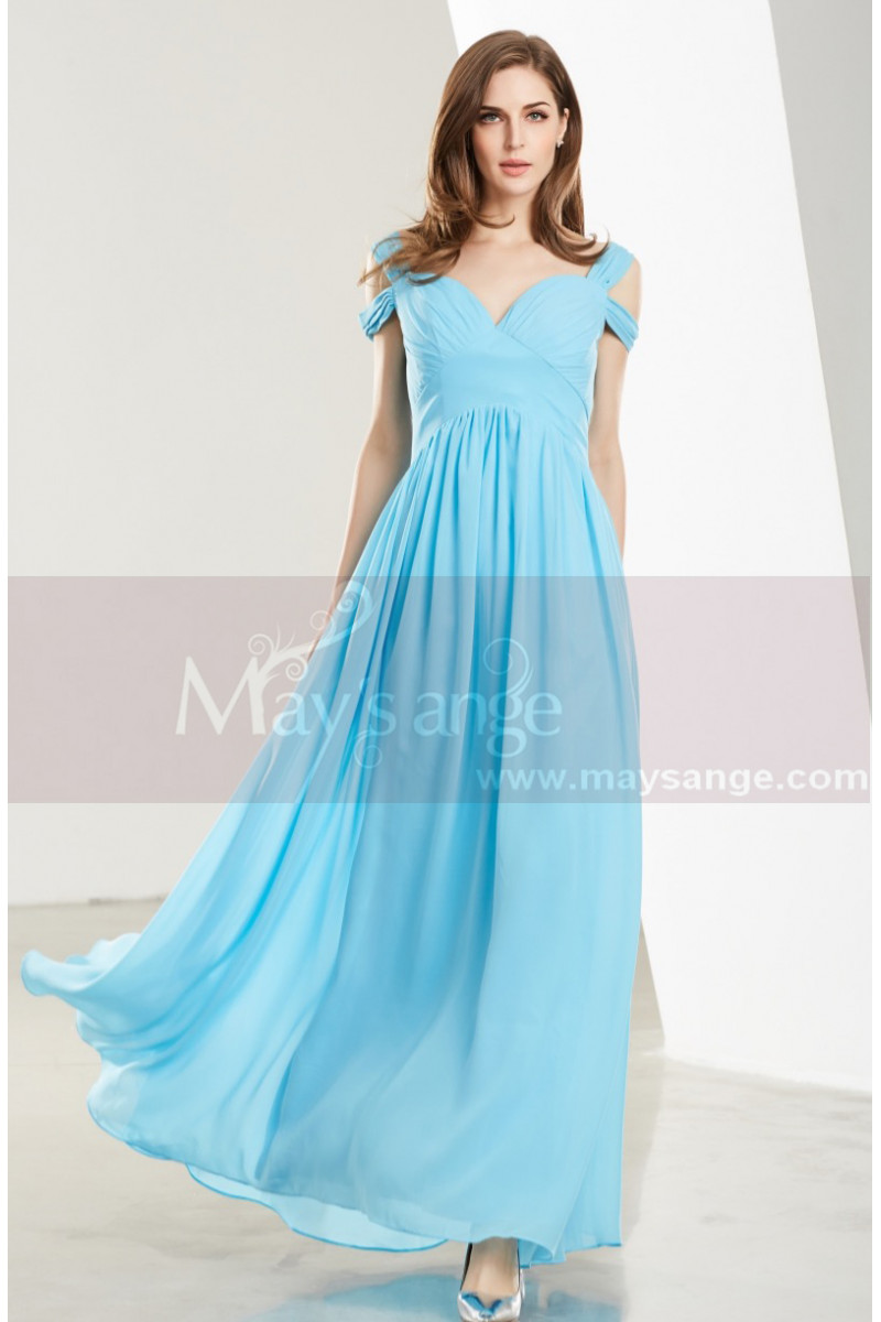 blue prom outfit
