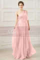 Greek evening dress old pink L765 - Ref L765 - 011