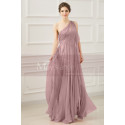 Greek evening dress old pink L765 - Ref L765 - 015