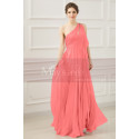 Greek evening dress old pink L765 - Ref L765 - 024