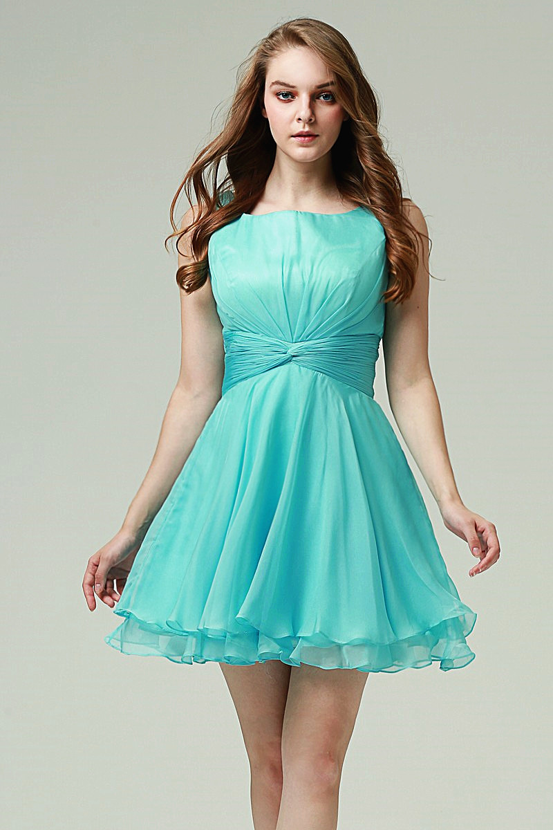 LIGHT BLUE SEXY COCKTAIL DRESS FOR SUMMER