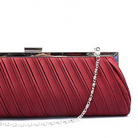 Trendy burgundy womens clutch handbags