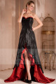 copy of Long Chiffon Evening Dress With Rhinestone Straps - Ref L275PROMO - 04