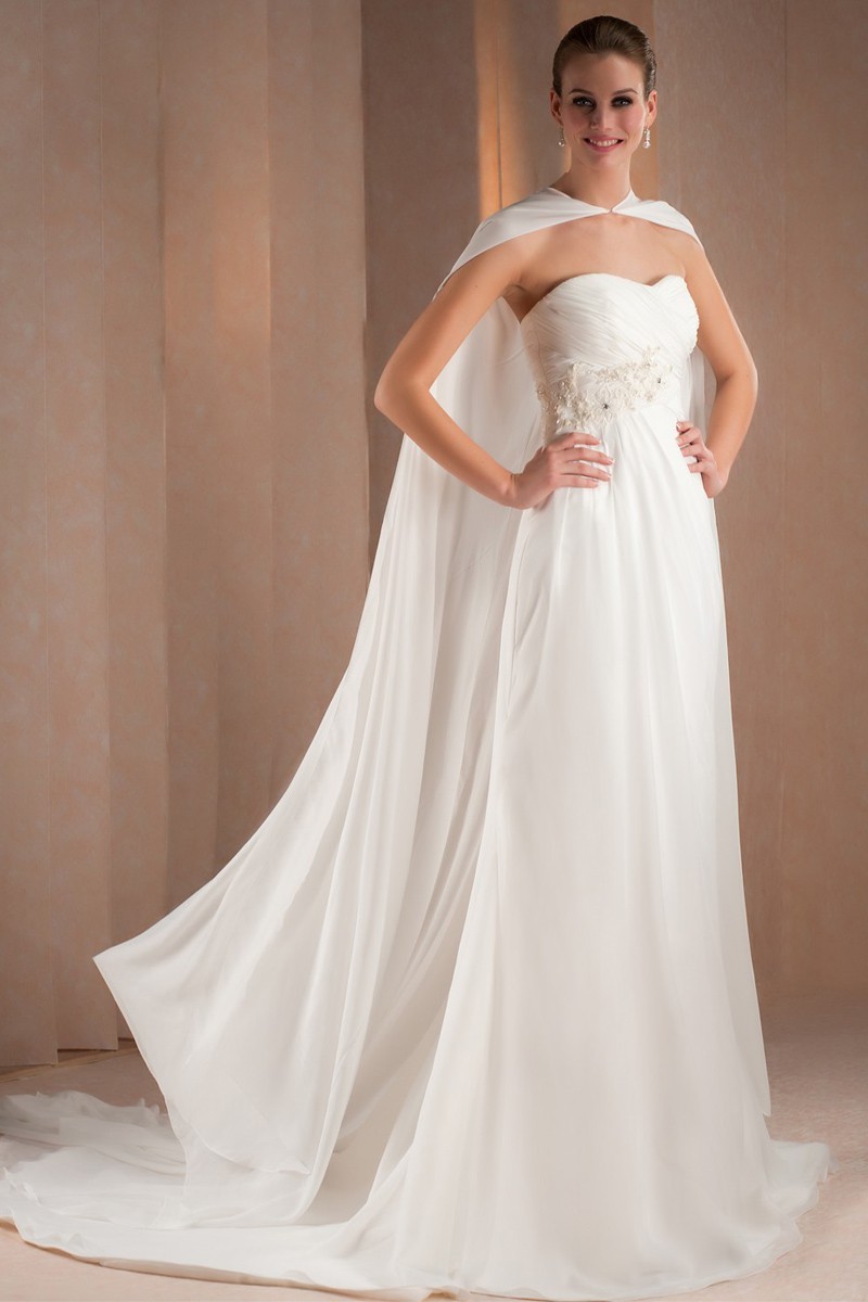 Wedding Dress With Cape Guide Casamentobasico