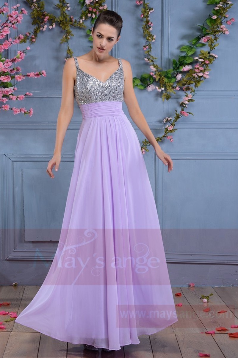robe soirée cocktail violette de toulouse - Ref L668 - Robes