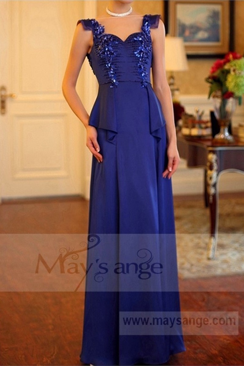gemstone blue dress