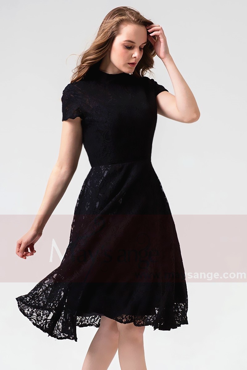next black lace dresses